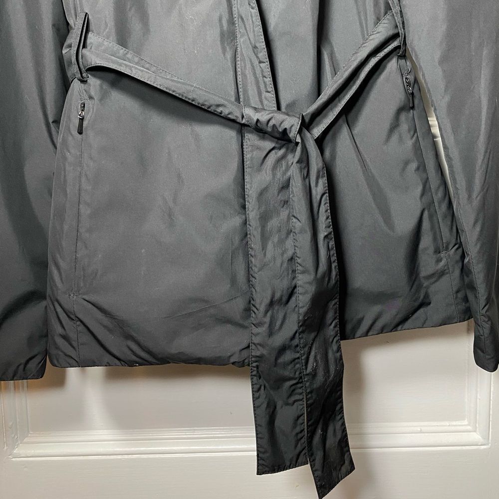 Pendleton Lightweight Belted Puffer Jacket With F… - image 4